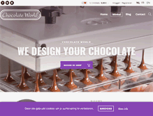 Tablet Screenshot of chocolateworld.be